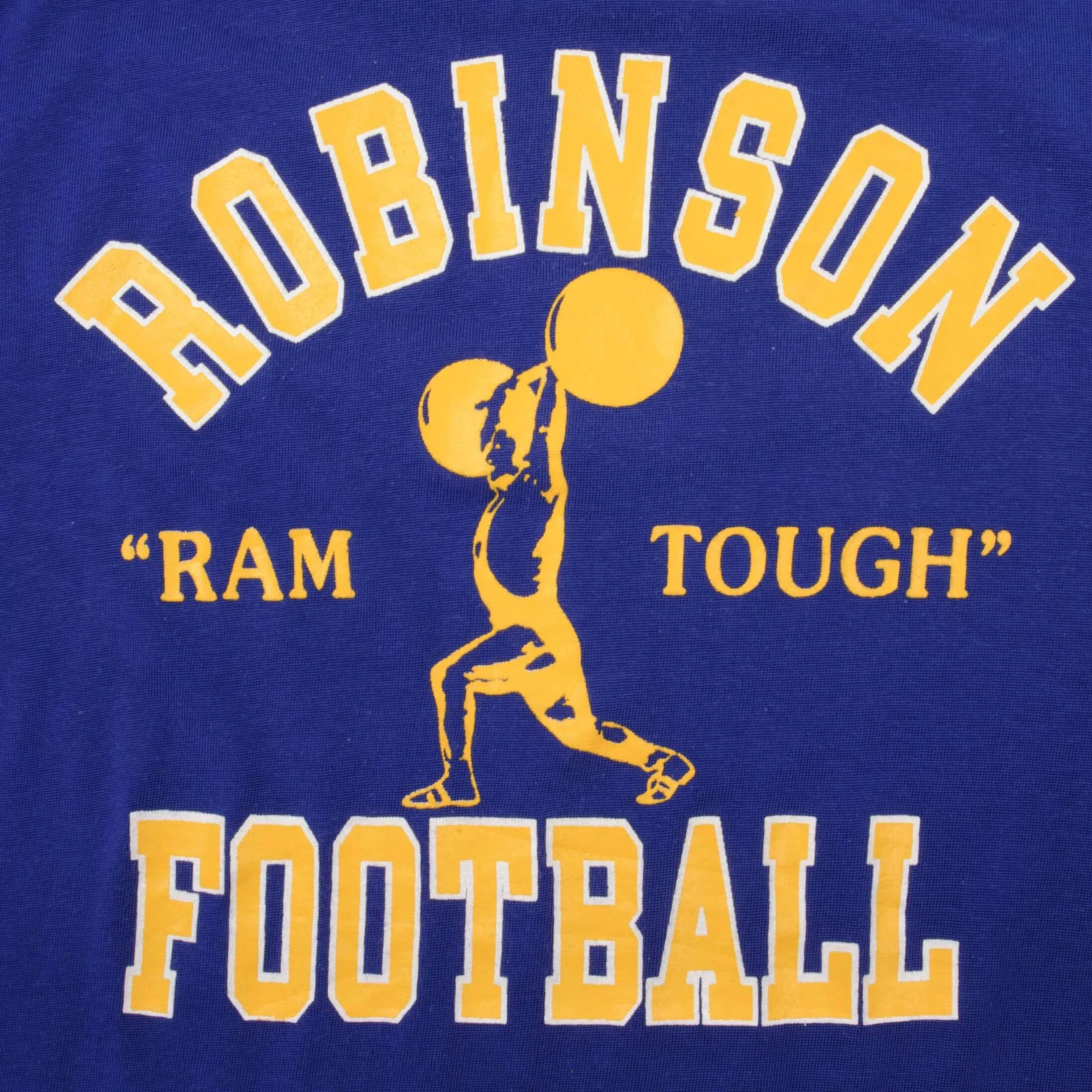 VINTAGE CHAMPION ROBINSON FOOTBALL 1980S JERSEY LARGE MADE IN USA