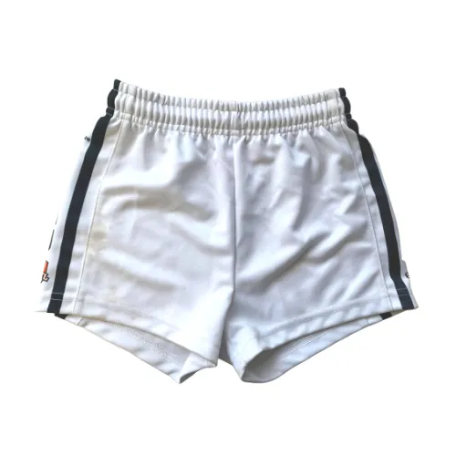 WHITE Football Shorts