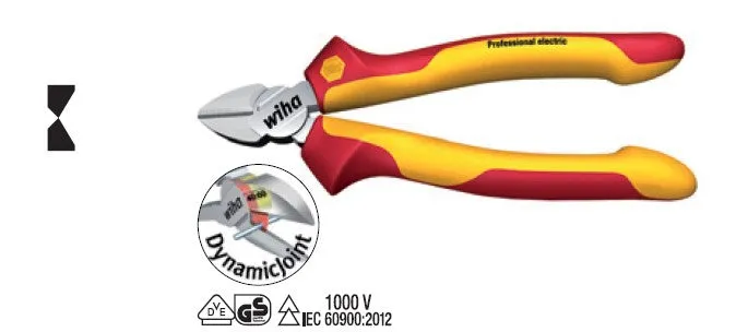 Wiha Diagonal Cutters Professional Electric 7" / 180mm